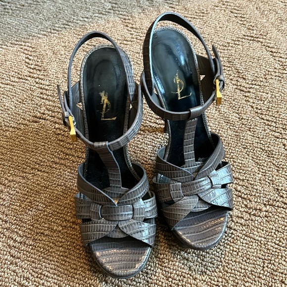 Saint Laurent tribute sandal - Picture 1 of 6